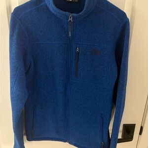 The North Face,Gordon Lyons Royal Blue, Full-Zip Jacket. Youth XL.